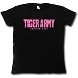 Buy Tiger Army - PSYCHO GIRL WOMens T-shirt, Black by Tiger Army