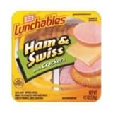 UPC 044700024546 product image for Kraft Oscar Mayer Lunchable Ham and Swiss Cheese, 4.5 Ounce -- 16 per case. | upcitemdb.com