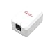 Tools & Hardware : CAT-6 SINGLE PORT LOADED SURFACE BOX IVORY