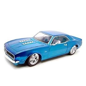1968 CAMARO SS CLASSICS BLUE 1:18 DIECAST MODEL