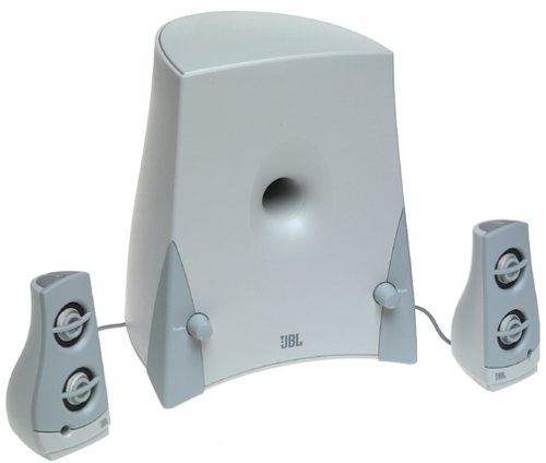 JBL Sonnet M310J 2.1 Computer Speakers (3-Speaker, White)