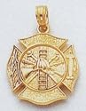 Fire Department Charm - C2262