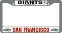 San Francisco Giants Chrome License Plate Holder