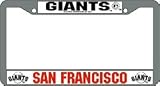 San Francisco Giants Chrome License Plate Holder