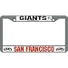 San Francisco Giants Chrome License Plate Holder