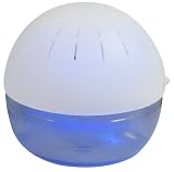 LuminAire Revitaliser with Built-In LED and 5 x 10ml Essences - White