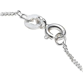 Sterling Silver Open Double Flower Pendant, 16 inches - 18 inches