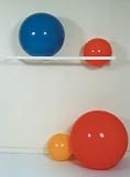`Wall Mount Rack 2 Ball 58 L x 17 W x 3 H 318MYHmDoNL. SL160 `Wall Mount Rack 2 Ball 58 L x 17 W x 3 H