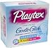 Playtex Gentle Glide Tampons, Unscented, Multipack of 18 Regular and 18 Super Absorbency Tampons, 36-Count Boxes (Pack of 2)