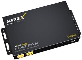 SurgeX FlatPak SA-82-AR Surge Protector with Remote IP Control, 120 volt, 8 amp