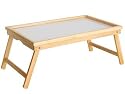 Ethos Wooden Folding TV Lap Breakfast-In-Bed Table Tray