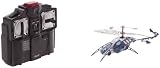 Silverlit - Vehicule Radiocommande - 3 Canaux - Infra-Rouge - Vol en interieur - Insecta Grasshopper - Bleu/Gris