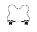 Qishi Set of 10 Portable Laundry Hook Hanging Clothes Pins Hook Hanging Clothes Pins Stainless Steel Travel Home Clothing Boot Hanger Hold Clips