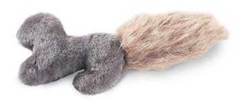 Wild Thangs Plush Dog Toy - Merle the Squirrel (Small)