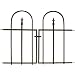 Panacea Products Arched Finial Gate, Brushed Bronze