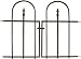 Panacea Products Arched Finial Gate, Brushed Bronze