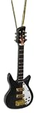 Miniature Black Rickenbacker Electric Guitar Christmas Ornament 4