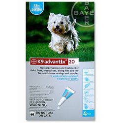 Bayer K9 Advantix 20 (11-20-lbs)