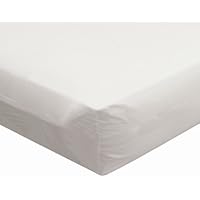 Snoozy Jersey Knit Crib Sheet Ecru