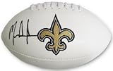Mark Ingram Autographed/Hand Signed New Orleans Saints Logo Football- Ingram Hologram