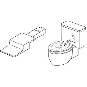 ChildProTech #333 Flip Toilet Lid Lock