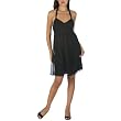 Mossimo&reg; Black: Tie Neck Babydoll Halter Dress - Ebony