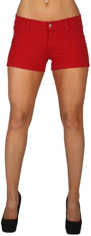 U-Turn Jeans Women's Shorts with French Terry With gentle butt lift stitching