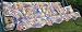 Auflage Hollywoodschaukel 180x50x12cm Blatt