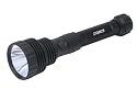 Dorcy International 41-4299 220-Lumens Rechargeable LED Flashlight with AC and DC Charging Adaptors