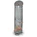 R�uchertonne Grill R�ucherofen "Spessart" in Edelstahl rund