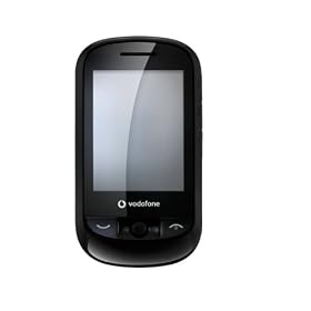 Black Vodafone 543 - 1.3 MP Camera Touchscreen Mobile Phone on PAYG