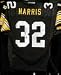Franco Harris Autographed Authentic Black Steelers Throwback Jersey