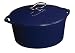 Lodge Enamel Cast-Iron 7-Quart Dutch Oven, Liberty Blue