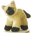 Aurora Plush Umi Siamese Cat Mini Flopsie 8"