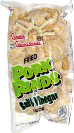 Fried Pork Rinds Salt & Vinegar 1-2 oz pkg. by Country Snacks Manufacturing, Inc.