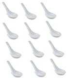 Chinese Porcelain Soup spoons, 12 pc (B745-12)