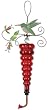 Sunset Vista Designs Enchanted Garden Collection Hummingbird Decorated Hummingbird Feeder