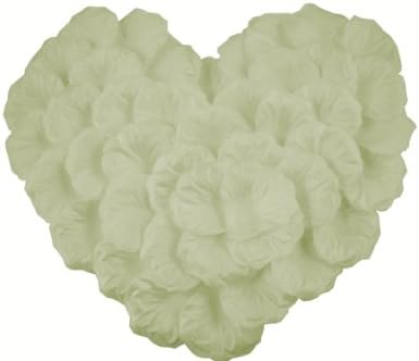 Wholesale Lot 4000 PCS Pearl White Silk Rose Petals Wedding Flower Decoration Wf-007