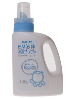 シャボン玉 EM液体洗濯せっけん 1200ml