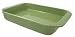 Chantal Ceramic 3-1/4 Quart/9x13 Rectangular Baker, Glossy Garden Green