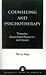Counseling and Psychotherapy: Theories, Associated Research and Issues
