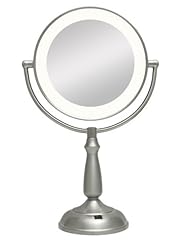 Zadro Next Generation Super Bright LED Lighted Vanity Mirror, Satin Nickel