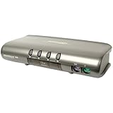 IOGEAR GCS84B MiniView SE 4-Port Desktop KVM Switch with Cables