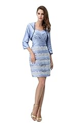 Taffeta Lace Empire   Waistline Sweetheart Mother-of-the-Bride Dress 