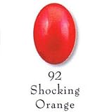 Review Mirage Nail Polish Shocking Orange 92  / Mirage Nail Polish Shocking Orange 92
