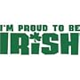 Proud To Be Irish Adult Sweatshirt