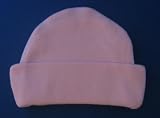 Solid Color Baby Hats, Tiny Infant Under 1.5 Pounds, Light Pink