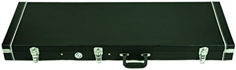 ALLEN EDEN Black Hard Shell Case for Explorer Flying V KV RR Type Guitar