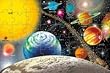 SOLAR SYSTEM FLOOR PUZZLE