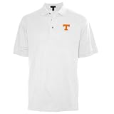 Tennessee Volunteers White Pique Polo